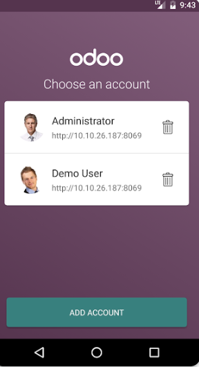 Acceso a todas las app de Odoo
